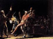 Willem Cornelisz Duyster Carnival Clowns Spain oil painting artist